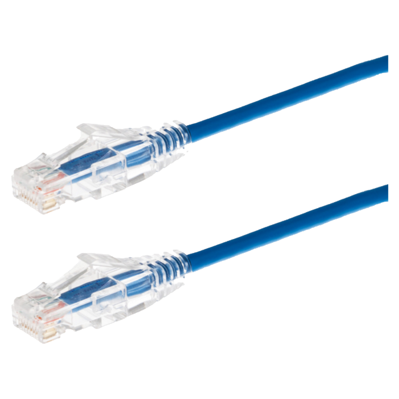 5M CAT6 SLIM PATCH CABLE BLUE