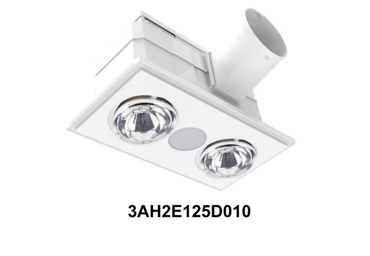 2 Heat Bathroom Heater (3AH2E125D10)