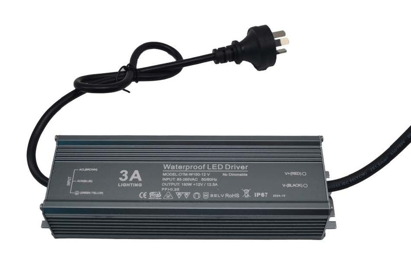 3A Lighting IP67 24V 150W waterproof LED driver