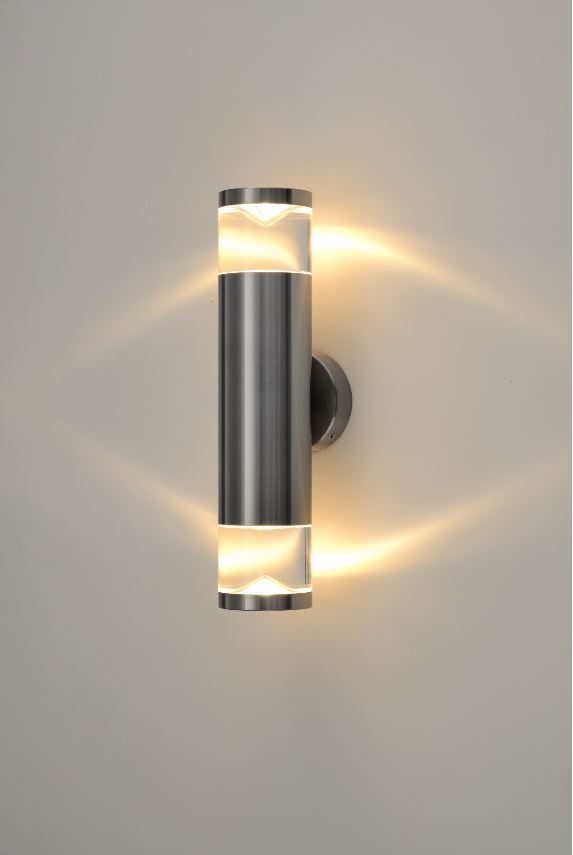3A Lighting Glass Perspex Up/Down Pillar Light (ST5089)