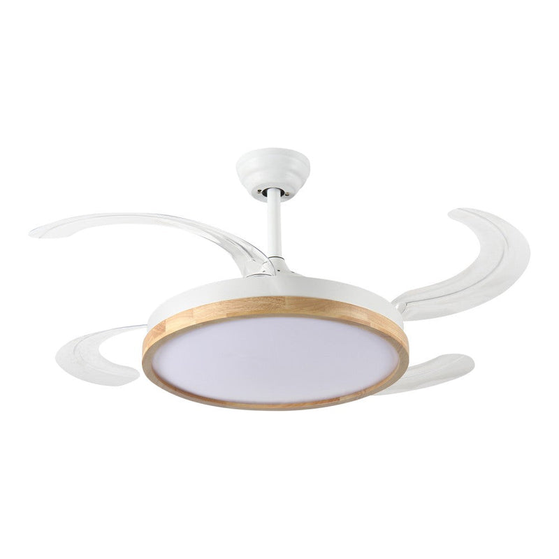 Windora Brielle 42" Wood Accent DC Ceiling Fan w/ 3CCT LED Remote Control - image 4