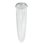 Virella Draped Beaded Chandelier 45W 3CCT – 60cm - image 3