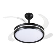 Windora Cyra 42" Black Halo DC Ceiling Fan w/ 3CCT LED Remote Control - image 4