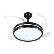 Windora Cyra 42" Black Halo DC Ceiling Fan w/ 3CCT LED Remote Control - image 3
