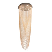 Virella Draped Beaded Chandelier 45W 3CCT – 60cm - image 2