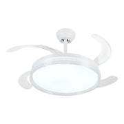 Windora Liora 42" White Weave DC Ceiling Fan w/ 3CCT LED Remote Control - image 3