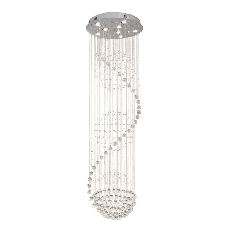 Lunarelle Grand Spiral Crystal Chandelier 3CCT – 60cm / 80cm