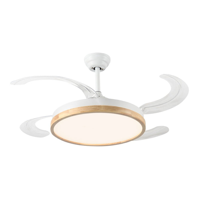 Windora Brielle 42" Wood Accent DC Ceiling Fan w/ 3CCT LED Remote Control - image 2