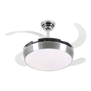 Windora Aether 42" Brushed Steel DC Ceiling Fan w/ 3CCT LED Remote Control - image 2
