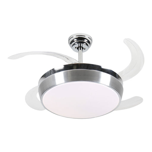 Windora Aether 42" Brushed Steel DC Ceiling Fan w/ 3CCT LED Remote Control - image 2