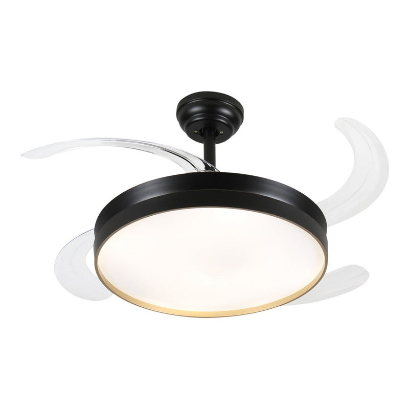 Windora Orien 42" Black Trim DC Ceiling Fan w/ 3CCT LED Remote Control - image 2