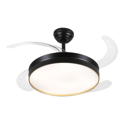 Windora Orien 42" Black Trim DC Ceiling Fan w/ 3CCT LED Remote Control - image 2