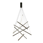 LED 7Bars Modern Chandelier Dimmable Adjustable Pendant Light CL-7BAR