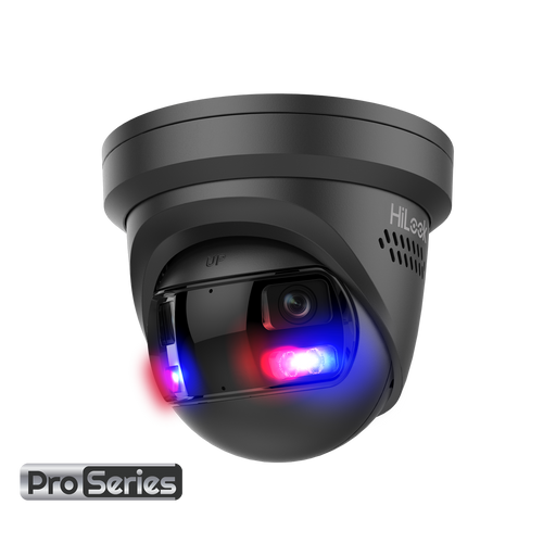 HILOOK 8MP 180 DEGREE DUAL-LENS ALL-IN-ONE CAMERA BLACK