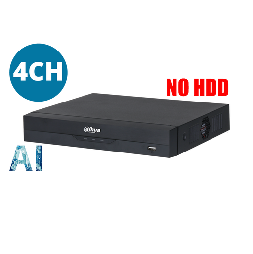 DAHUA 4CH NVR WITHOUT HDD