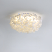 72cm Cream Cloud Petal LED Ceiling Light Modern Minimalist Chandelier CL-CFL72