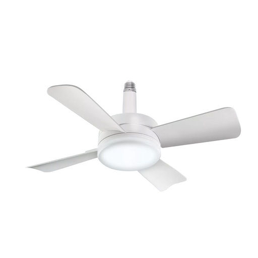 Quiet Socket Fan with Light Ceiling 3 Speed LED Light Remote CF-SFL4