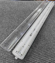 Flexon 36W 1200mm IP65 LED Twin Tri-Proof Batten Light 6500K DIY with 1.5 m AU Plug - Pack of 4 - image 7
