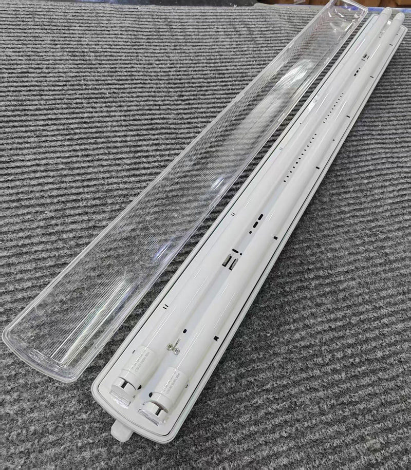 Flexon 36W 1200mm IP65 LED Twin Tri-Proof Batten Light 6500K DIY with 1.5 m AU Plug - Pack of 4 - image 7