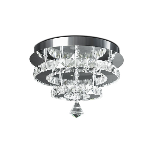 Mini LED Crystal Chandelier 3Color Adjustable Bedroom Lamp CL-SC2R