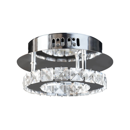 Mini LED Crystal Chandelier 3Color Adjustable Dining Room Lamp CL-SC1R