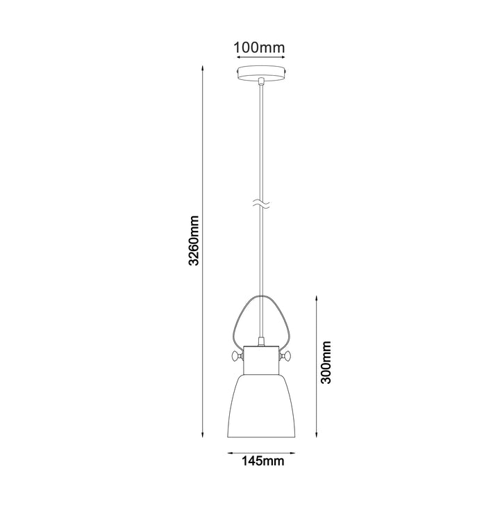 CLA Lighting FUMOSO: Retro Smokey Black Mirror Finish Glass Pendant Lights