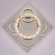 Aveline 51W Tri-Colour Dimmable Crystal Flush Mount Ceiling Light – 40.5cm - image 18
