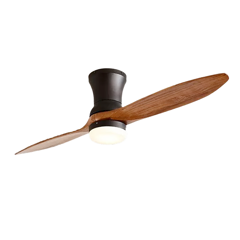 Ceiling Fan With LED Light 60"Designer 2Wood Coffee Blades 60W CF-6003
