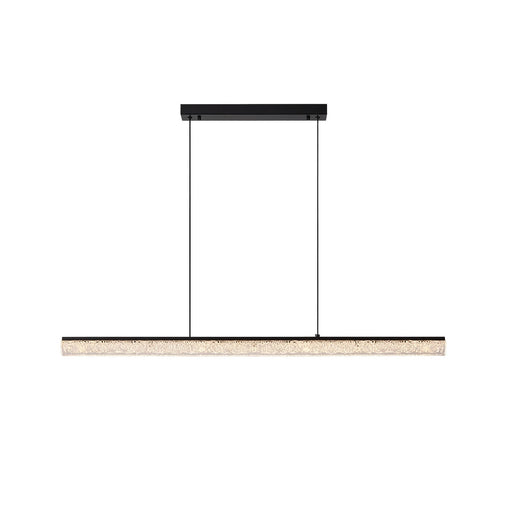 Crackle Resin Linear Pendant Light Modern Minimalist Dining Chandelier CL-LSCC