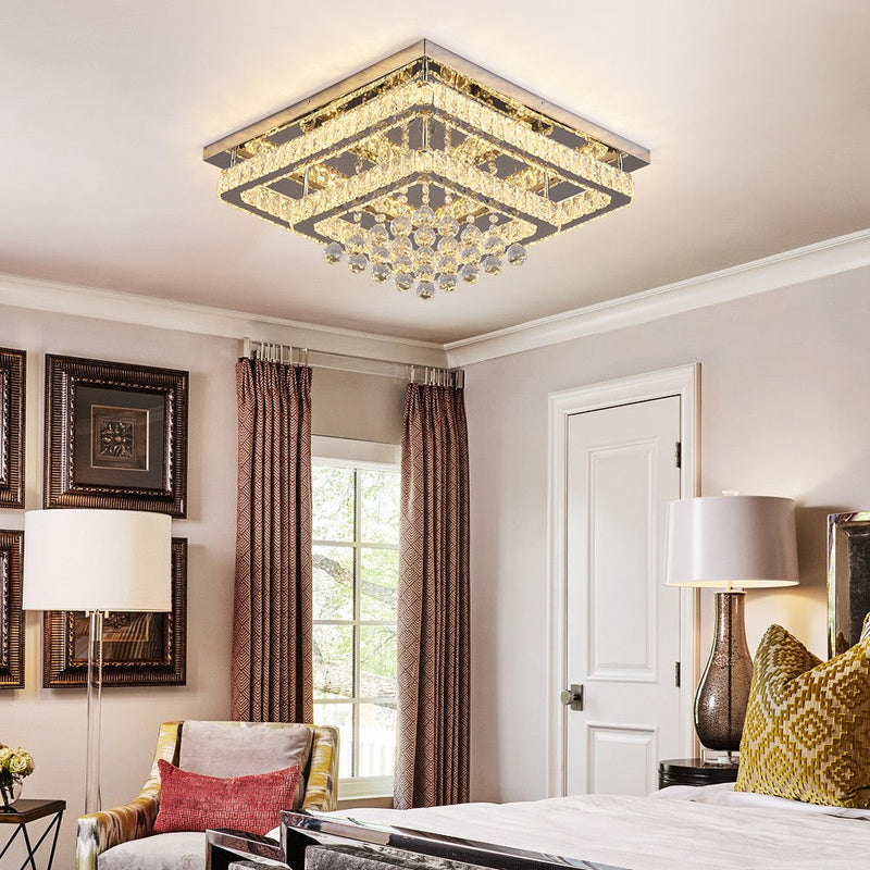 Mira 80W Tri-Colour Dimmable Crystal Chandelier – 62cm - image 10