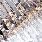 Noelle 8-Light Linear Crystal Chandelier – 90cm - image 2