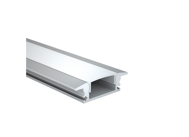 3A Lighting SW-A1707 recessed LED channel silver 17x7 3M