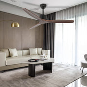 3 Wood Blades Ceiling Fan 52" Designer Indoor Remote Control CF-5202