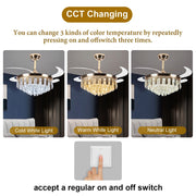 Windora Valen 42" Gold Crystal Chandelier DC Ceiling Fan w/ 3CCT LED Remote Control - image 6