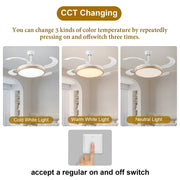 Windora Brielle 42" Wood Accent DC Ceiling Fan w/ 3CCT LED Remote Control - image 6