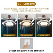 Windora Calista 42" Antique Bronze Crystal Chandelier DC Ceiling Fan w/ 3CCT LED Remote Control - image 6