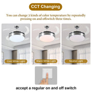 Windora Aether 42" Brushed Steel DC Ceiling Fan w/ 3CCT LED Remote Control - image 6