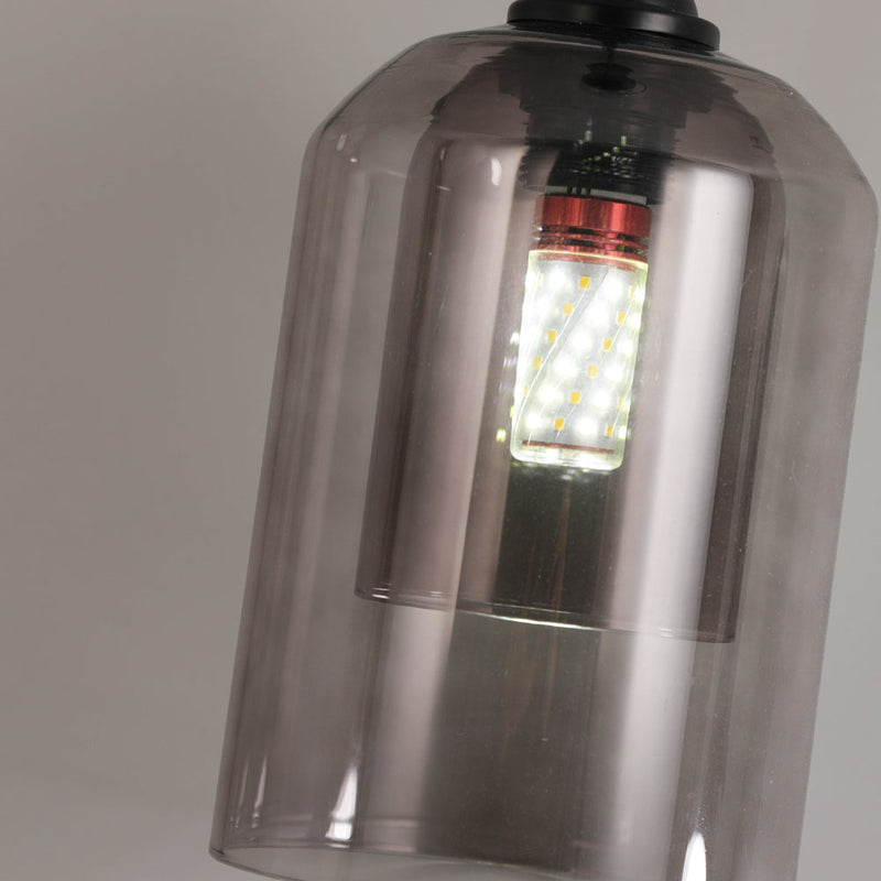 Ember Dome Glass Pendant Light