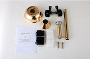 Ceiling Fan With Crystal Light 42''Vintage Gold Remote Control CF-4203