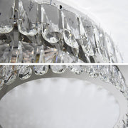 Virelle 60W Tri-Colour Dimmable Crystal Chandelier - image 4