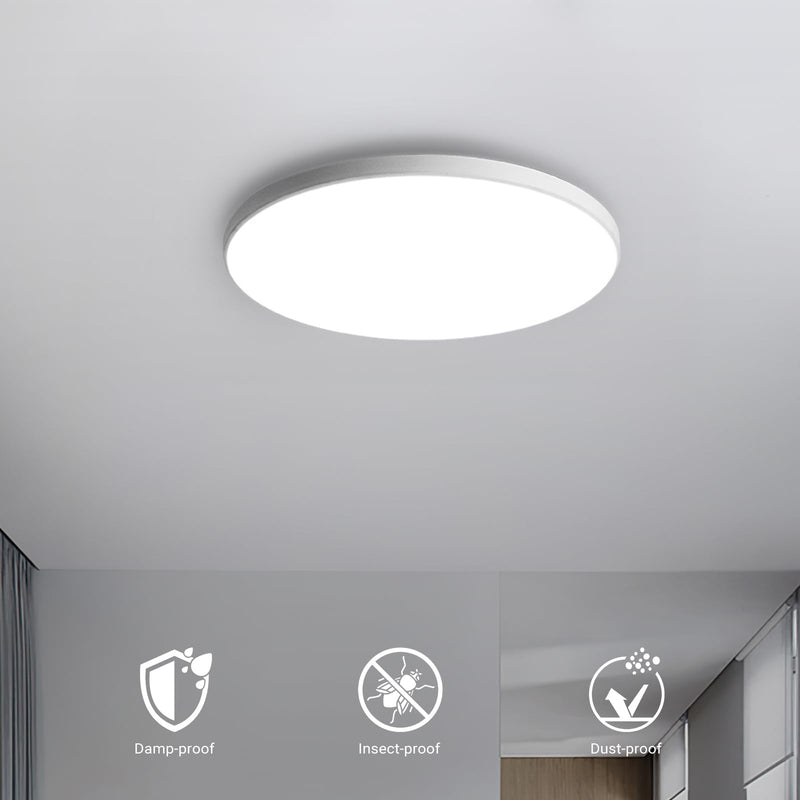 White LED Ceiling Down Light Round 24/30W Flush Oyster Lamp CL-UFOC