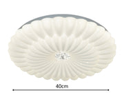 Elvia 24W Tri-Colour Dimmable Ceiling Oyster Light - image 5
