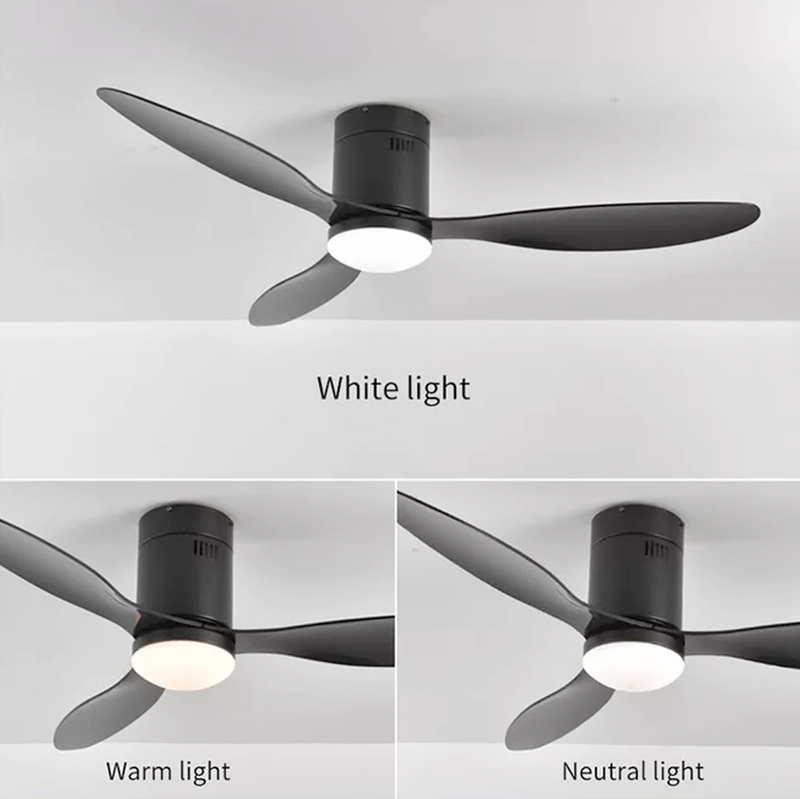 Ceiling Fan with 3 Colors Light 52'' Modern Extreme Light Fan CF-5210