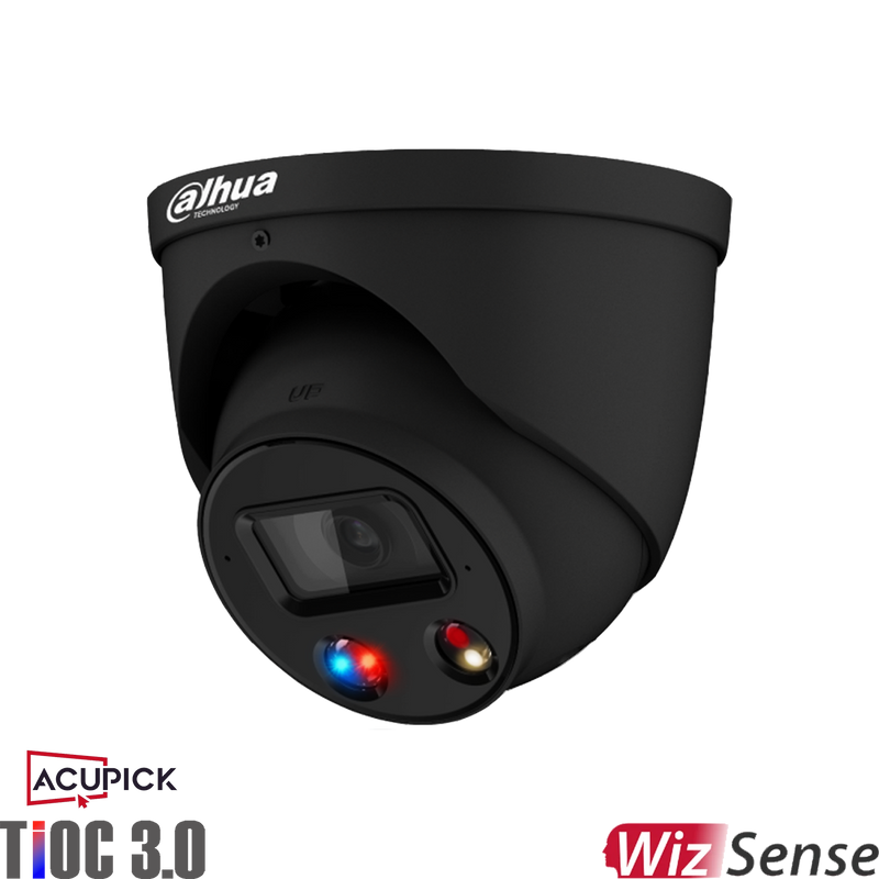 DAHUA 8MP TIOC ACUPICK TURRET FIXED CAMERA BLACK