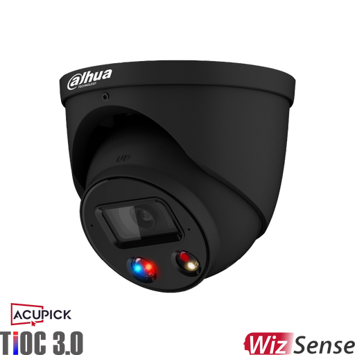 DAHUA 8MP TIOC ACUPICK TURRET FIXED CAMERA BLACK