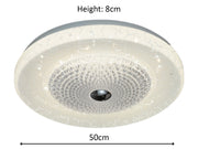 Eloria 36W Tri-Colour Dimmable Ceiling Oyster Light - image 5