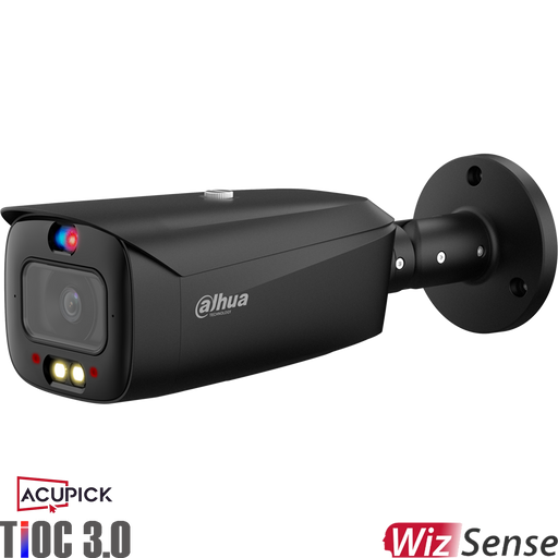 DAHUA 8MP TIOC ACUPICK BULLET FIXED CAMERA BLACK