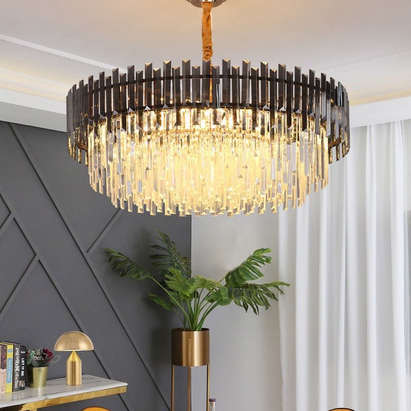 Noelle 18-Light Round Crystal Chandelier – 80cm - image 4