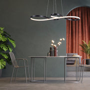Nova Loop LED Pendant Light – Dimmable with Remote - image 2