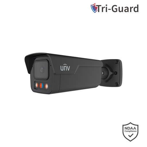 UNV 8MP Triguard Fixed Bullet Network Camera BLACK